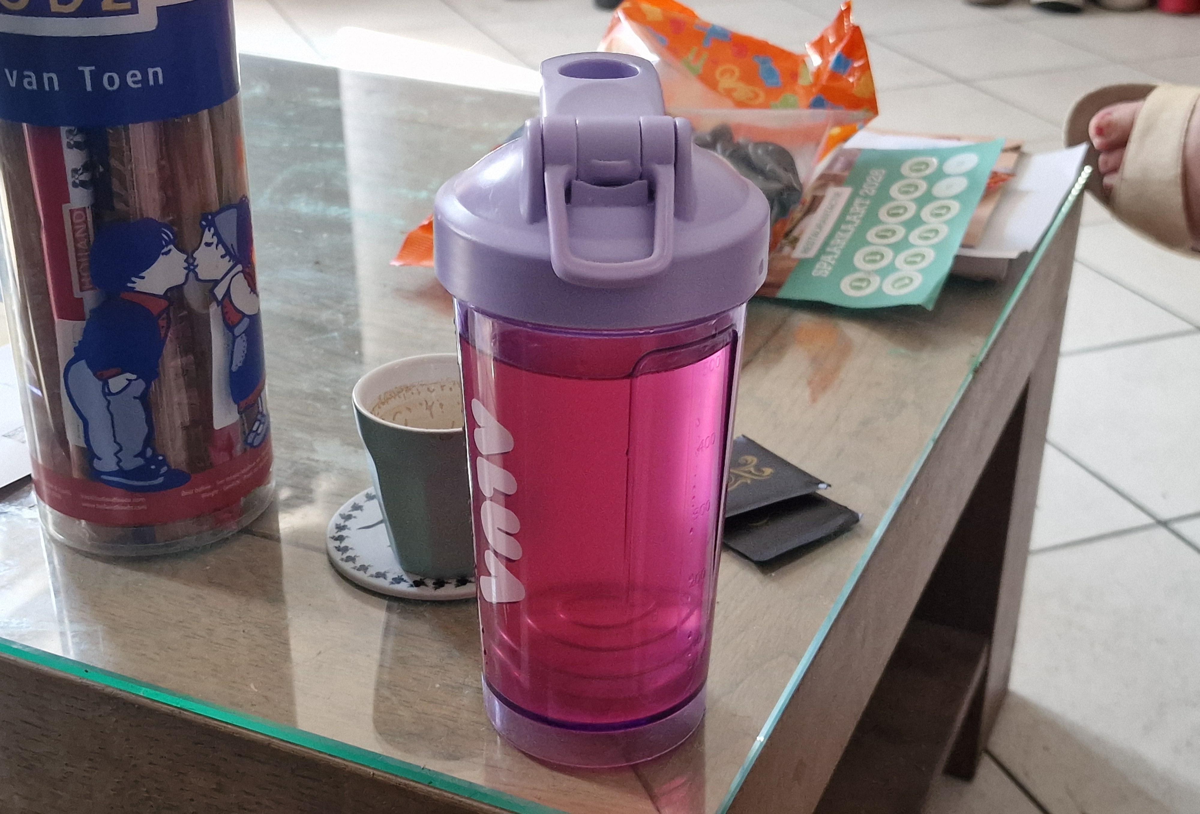 Fles met stuff